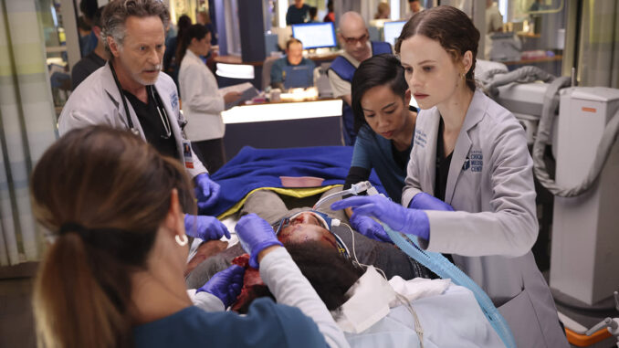 "Sparks Fly: Steven Weber Teases Unexpected Romance in 'Chicago Med' Season 10"