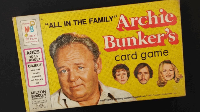 z Archie Bunker Card Game 1