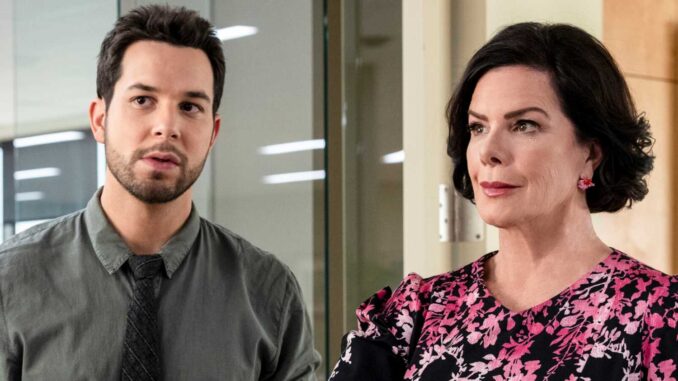 so-help-me-todd-season-2-episode-3-skylar-astin-marcia-gay-harden.jpg Heather Morris Was Relieved She Didn't Do This on So Help Me Todd