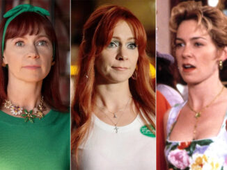 Behind the Scenes Carrie Preston on Set of Elsbeth md07