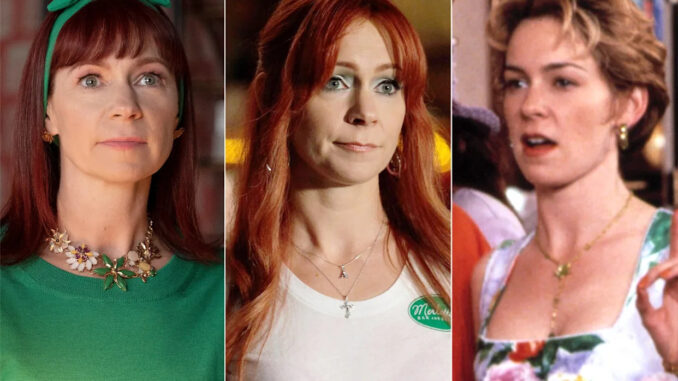Behind the Scenes Carrie Preston on Set of Elsbeth md07