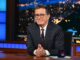 Stephen Colbert guest stars as a talk show host then becomes murder victim md07