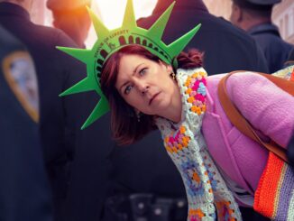 Carrie Preston’s Good Omen Moment While Filming Elsbeth Pilot in NYC md07