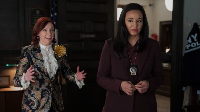 Elsbeth TV Show Carrie Preston Recreates NYPD's Super Sharp Lawyer md07