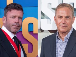 Kevin Costner and Taylor Sheridan The Golden Couple Close the Legend of Yellowstone md07