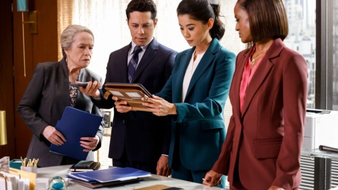 The young female lawyer is predicted to steal the spotlight from Kathy Bates in Matlock 2026 md07