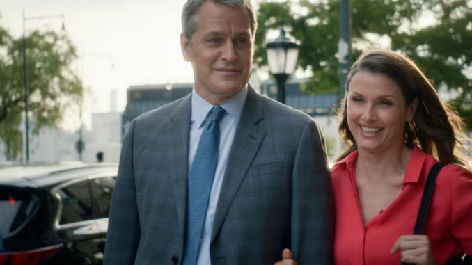Blue bloods erin and jack walking together