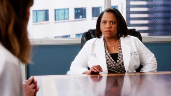 Chandra wilson as miranda bailey in grey s anatomy season 12 episode