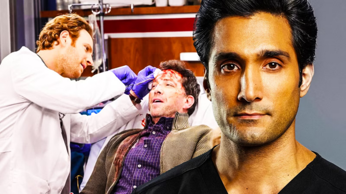 Chicago med richard evans marcel