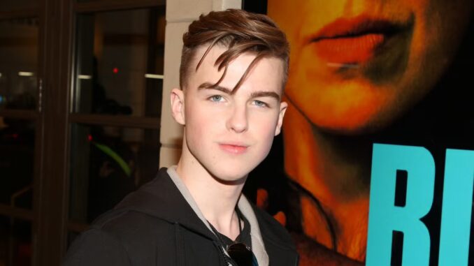 Iain armitage at event portrait