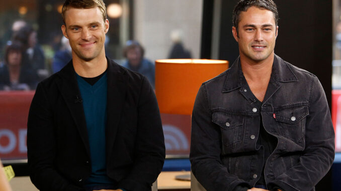 Taylor kinney jesse spencer spit