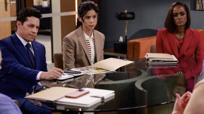 Matty's mission could be over when someone from Jacobson Moore finds out she's been lying.