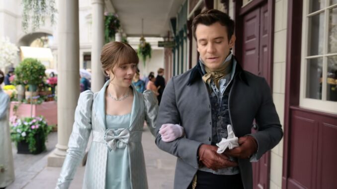 Bridgerton season 4 trailer clauda jessie luke thompson