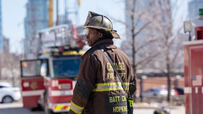 Chicago fire exit point rob morgan nbc