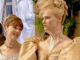 Cressida cowper looking upset next to eloise bridgerton in bridgerton