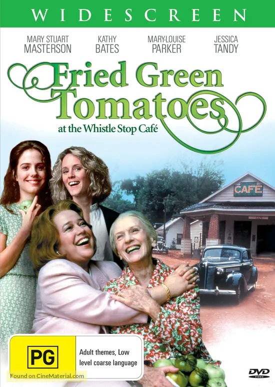 Fried green tomatoes australian dvd movie cover