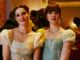 Hannah dodd as francesca kilmartin and claudia jessie as eloise bridgerton in bridgerton season 3 episode