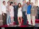 Mark harmon posing with ncis cast members is honored with the 2482nd star on the hollywood walk of fame in los angeles ca usa october 1 2012 photo by lionel hahnabacapresscom 2E0T6