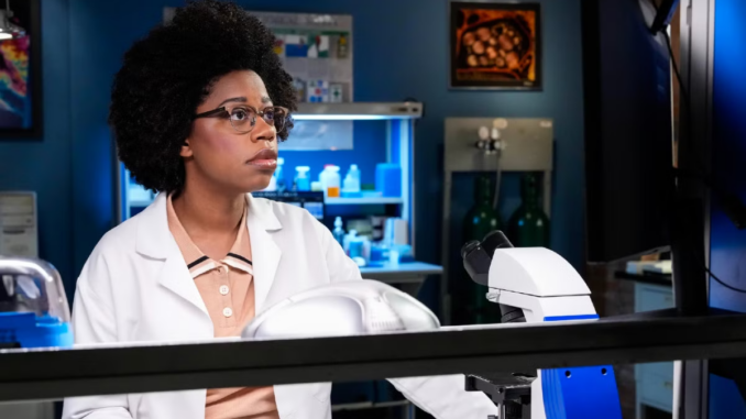 Ncis season 23 the sound and the fury diona reasonover as forensic scientist kasie hines