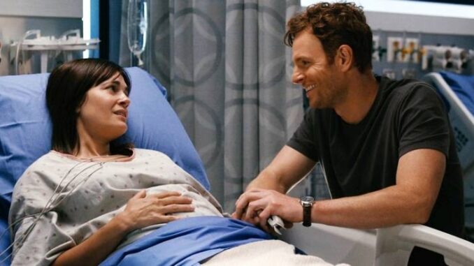 Nick gehlfuss as will halstead and torrey devitto as natalie manning in chicago med season 11 episode 3