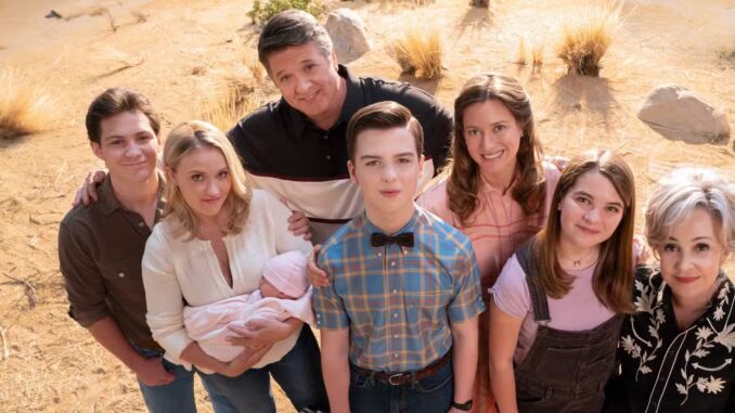 The cast of young sheldon on season 7 promotional poster 678x381