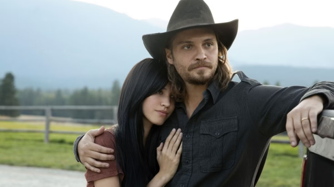 Yellowstone season 5 luke grimes kelsey asbille
